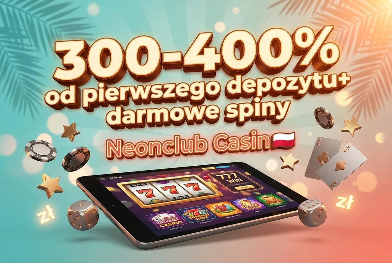 300-400% od pierwszego depozytu+ darmowe spiny